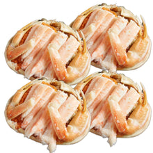 画像をギャラリービューアに読み込む, ＜販売終了＞香箱ガニ甲羅盛り［ファミリーパック：4ハイ］〔期間②〕【冷蔵品】≪ご自宅用：ご注文者本人宅への配送限定≫（他地域名：セイコガニ・セコ蟹・親がに・コッペガニ）