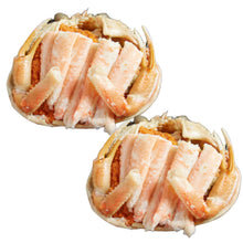 画像をギャラリービューアに読み込む, ＜販売終了＞香箱ガニ甲羅盛り［レギュラーパック：2ハイ入］〔期間②〕【冷蔵品】≪ご自宅用：ご注文者本人宅への配送限定≫（他地域名：セイコガニ・セコ蟹・親がに・コッペガニ）